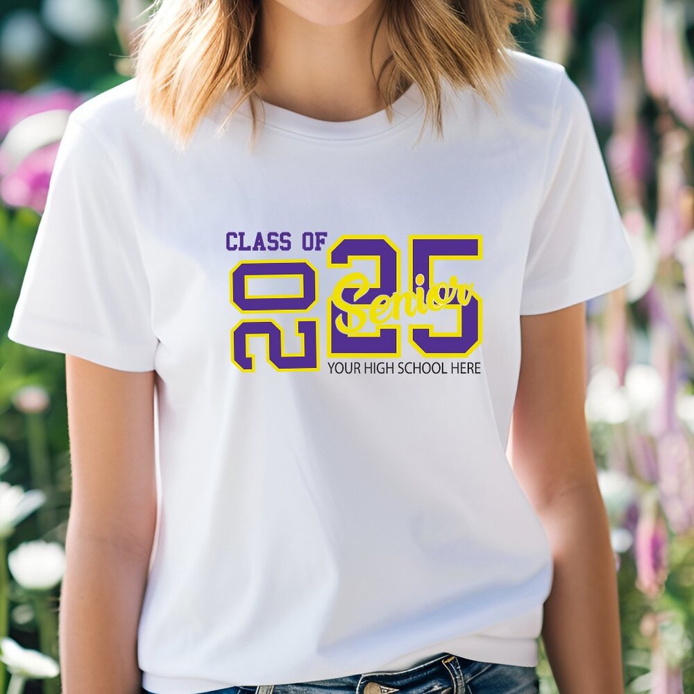 2025 Graduation Customizable Shirts - Senior - Graduate